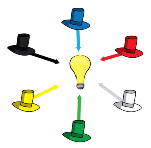 http://www.dreamstime.com/royalty-free-stock-image-six-thinking-hats-illustration-image35977096